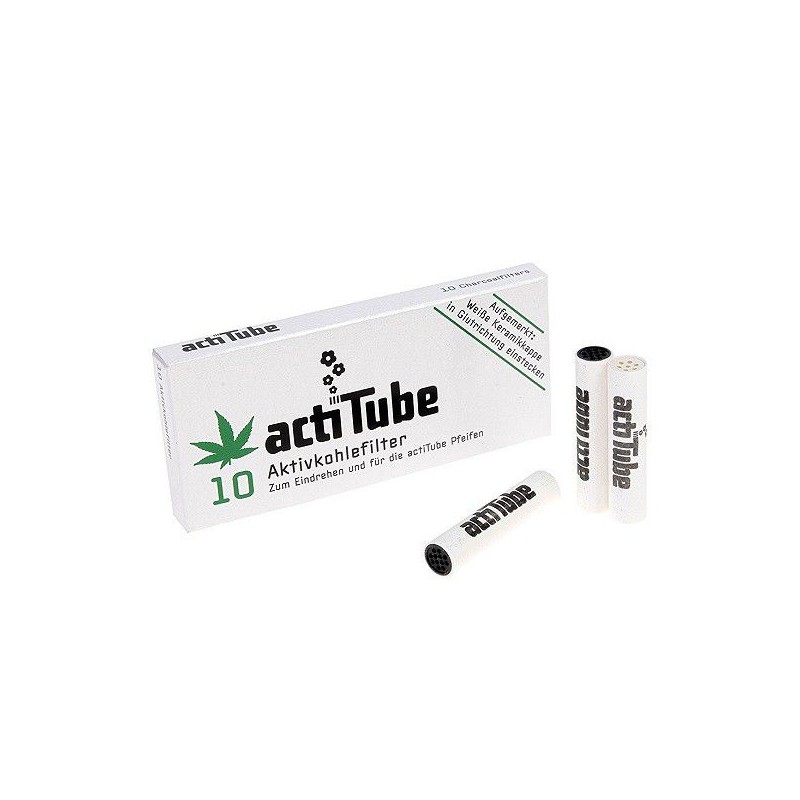 Acti Tubes Filtres au charbon Actif  x10