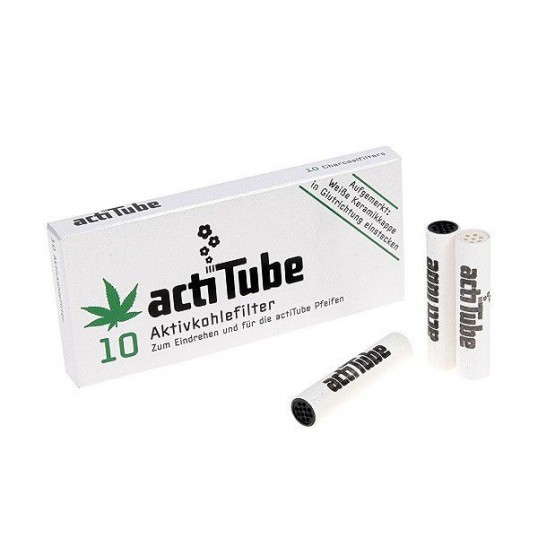 Acti Tubes Filtres au charbon Actif  x10