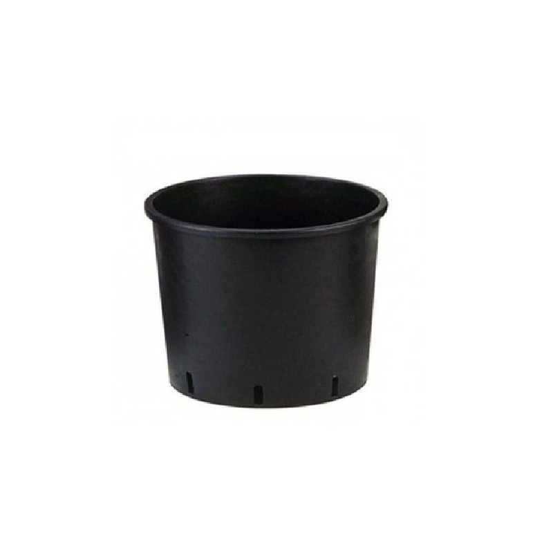 Pot rond Noir 11L