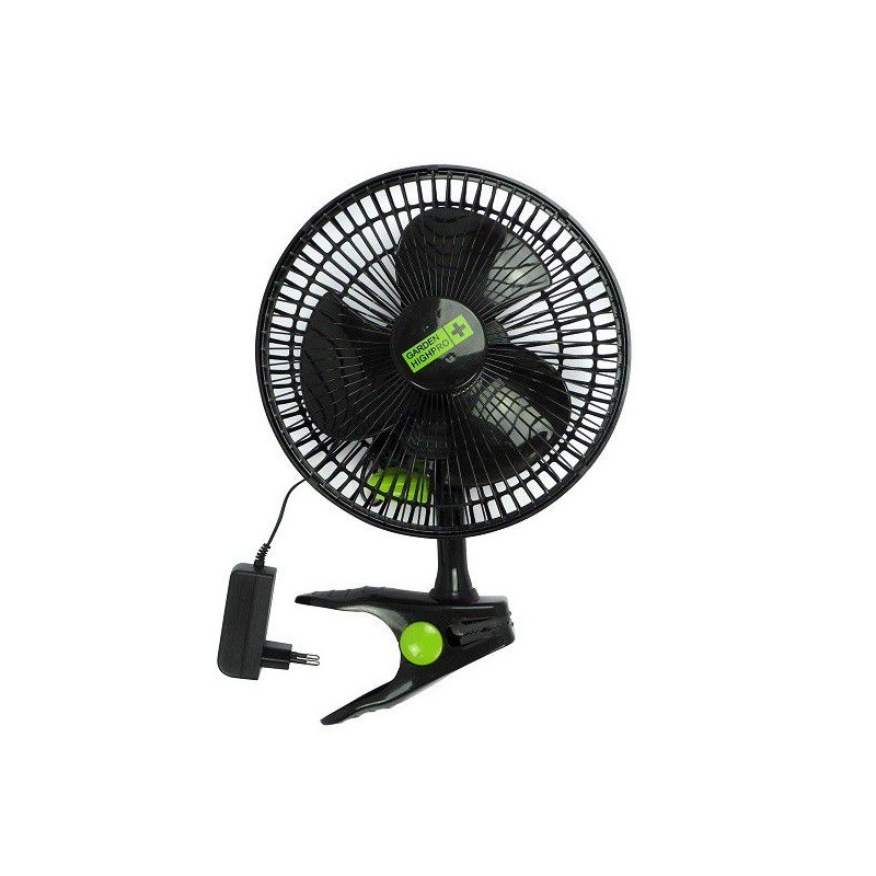 Ventilateur à pince 20cm Garden HighPro 12W - Ventilateurs, brasseu