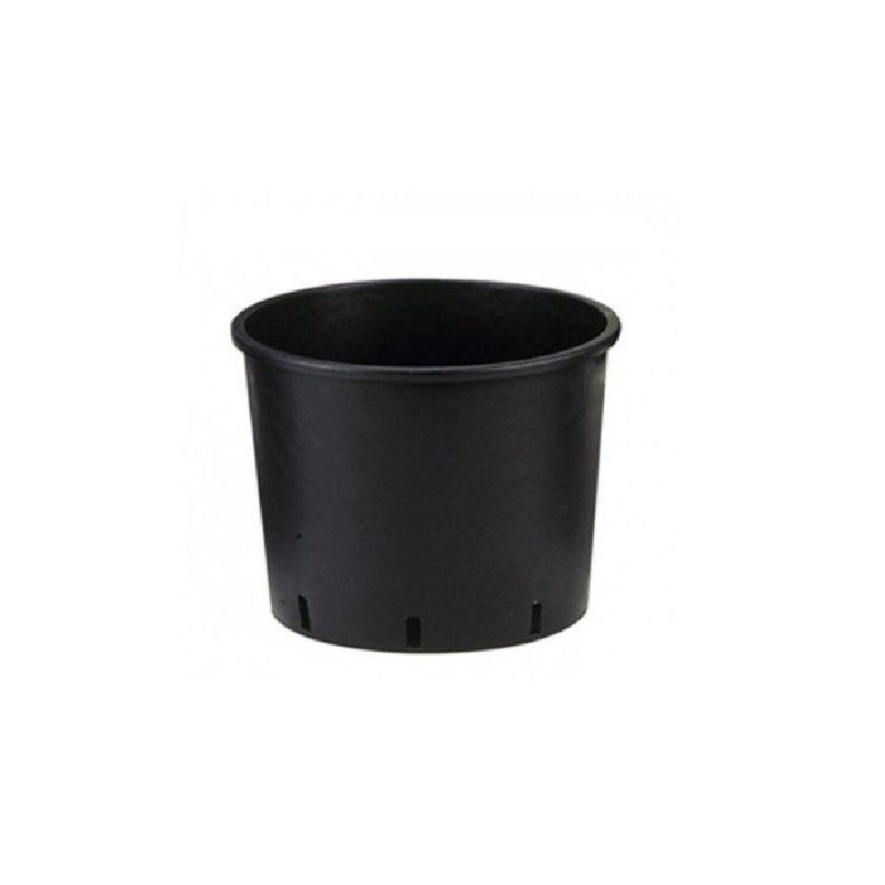 Pot rond Noir 25L Pot rond Noir 25L