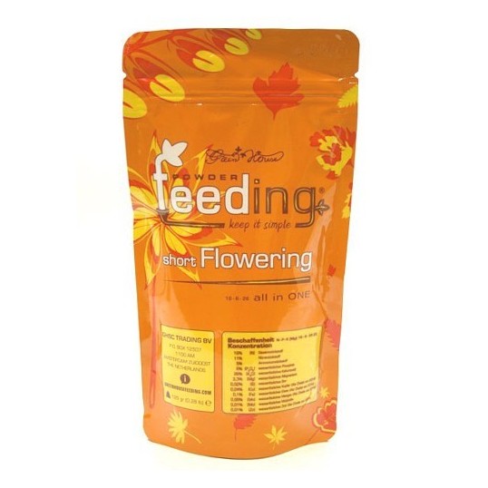 Green House - Powder Feeding Short Flowering 125g