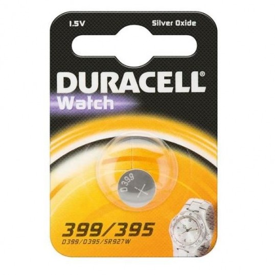Pile oxyde d'argent Duracell 399/395 1.5v