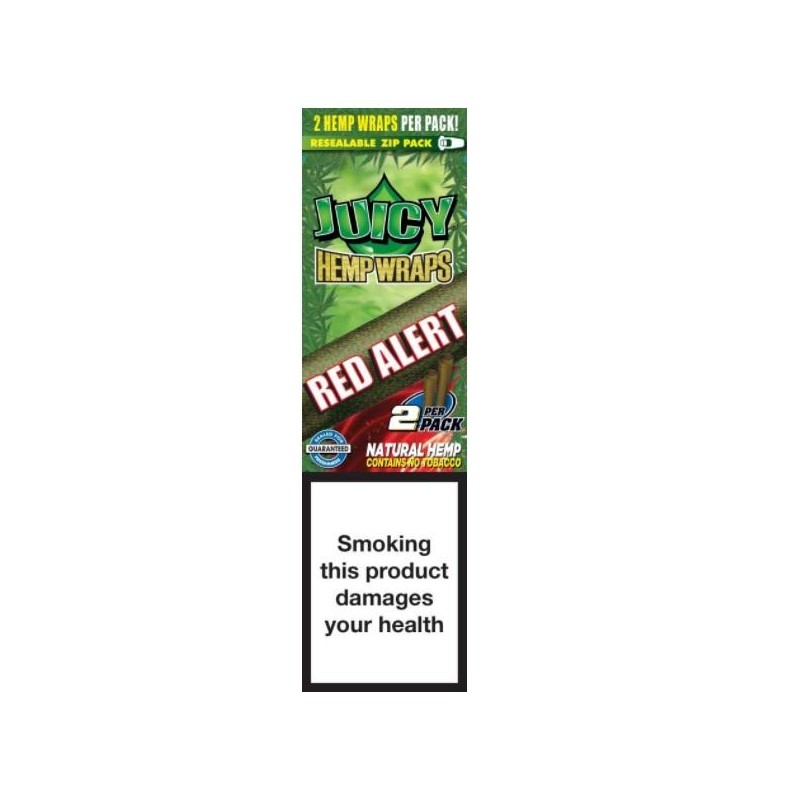 Juicy Jay's Hempwraps Strawberry Fields Sachets de 2