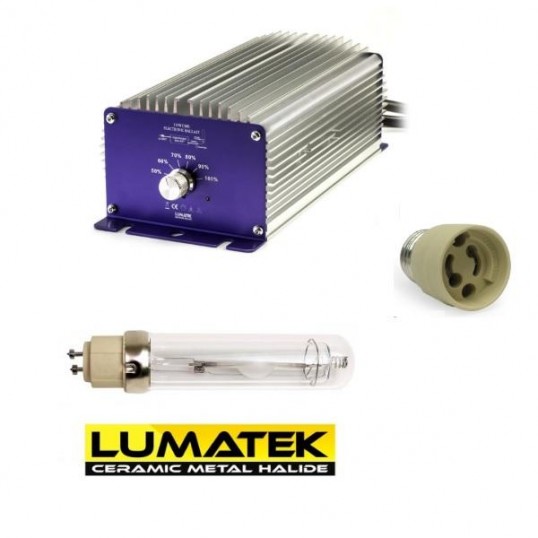 Kit éclairage Lumatek  CMH 315W - Ballast + Ampoule + Adaptateur E40