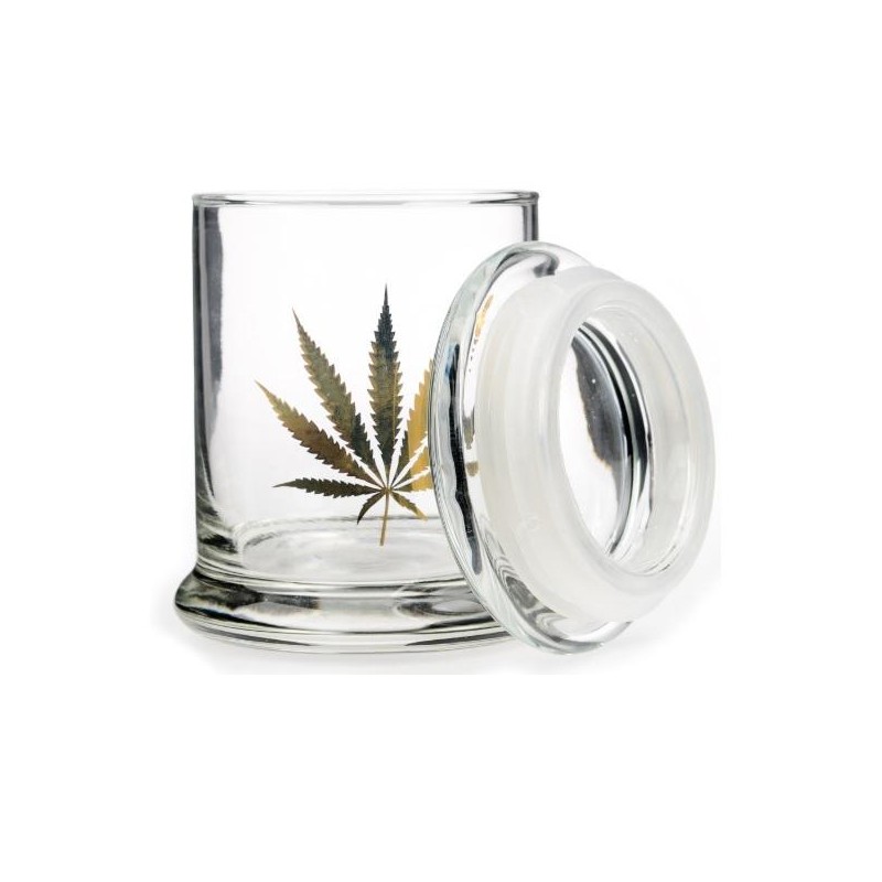 Bocal en verre feuille d'or 20GR Bocal en verre feuille d'or 20GR