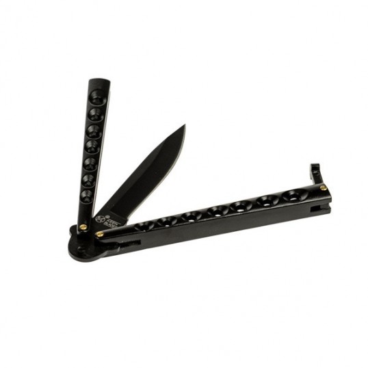 COUTEAU PAPILLON KEEN BLADES NOIR