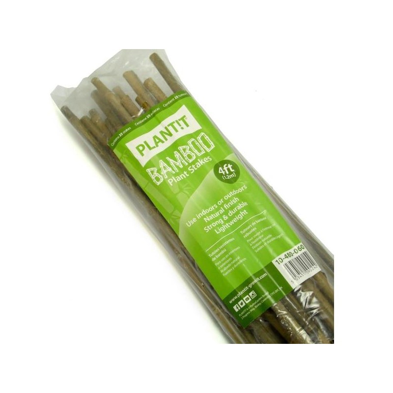 Tuteurs Bambou 120 cm sachet de 25 pcs Tuteurs Bambou 120 cm sachet de 25 pcs