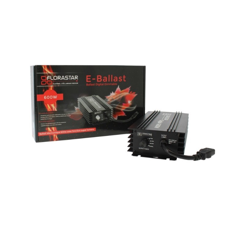 Ballast électronique 600W FLORASTAR + mode Super Lumens Ballasts